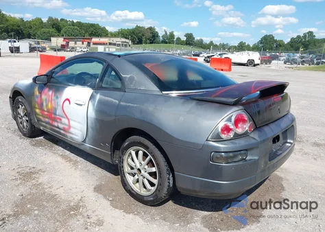 2002 Mitsubishi Eclipse Gs z USA, uszkodzony, nr VIN 4A3AC44G92E017537